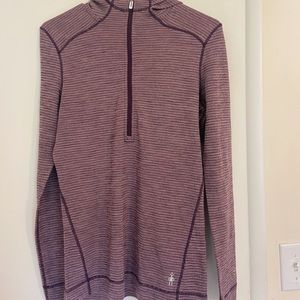 Purple Smartwool Hoodie